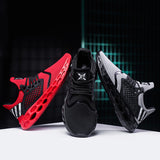 Running Shoes Breathable Black / Red / Gray / Non-slipping / Wear Proof - Dubbs Alpha League 