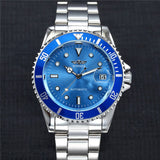 Luxury Blue Men Watch Automatic - Dubbs Alpha League 