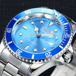 Luxury Blue Men Watch Automatic - Dubbs Alpha League 
