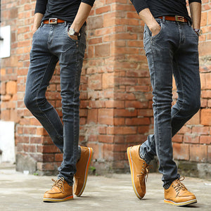Vintage Men Slim Fit Jeans High Quality - Dubbs Alpha League 