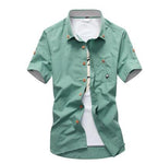 Mens Short Sleeve Casual Shirts - Dubbs Alpha League 