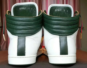 Authentic Gucci sneakers mens green white - Dubbs Alpha League 