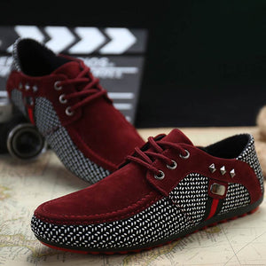 Luxury Men Flats Moccasins Shoes - Dubbs Alpha League 