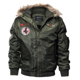 Thicken Military Winter Bomber Jacket Thermal Down - Dubbs Alpha League 